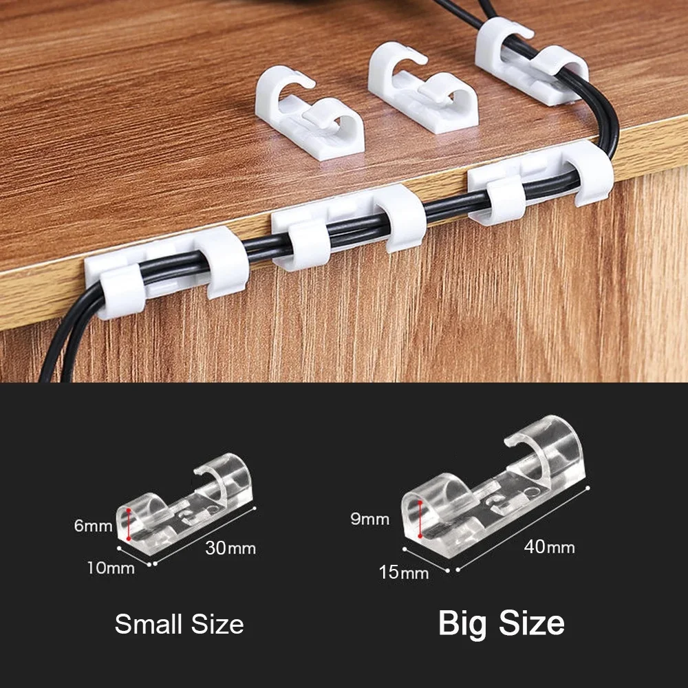 Cable Clips Organizer Drop Wir - Desk Setup Cable Management recensie en prijs