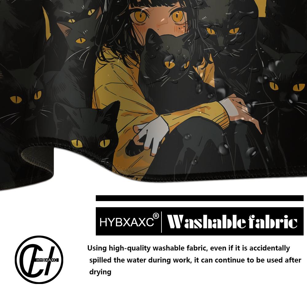 Gaming Mouse Pad Anime Black C - Desk Setup Gadgets recensie en prijs