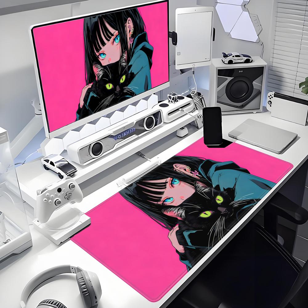 Gaming Mouse Pad Anime Black C - Desk Setup Gadgets recensie en prijs