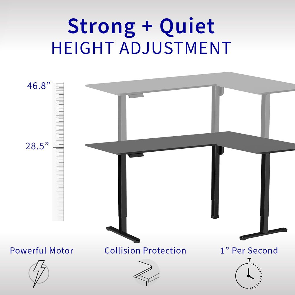 Electric Standing Desk, Whole  - L Shaped Desk Setup recensie en prijs