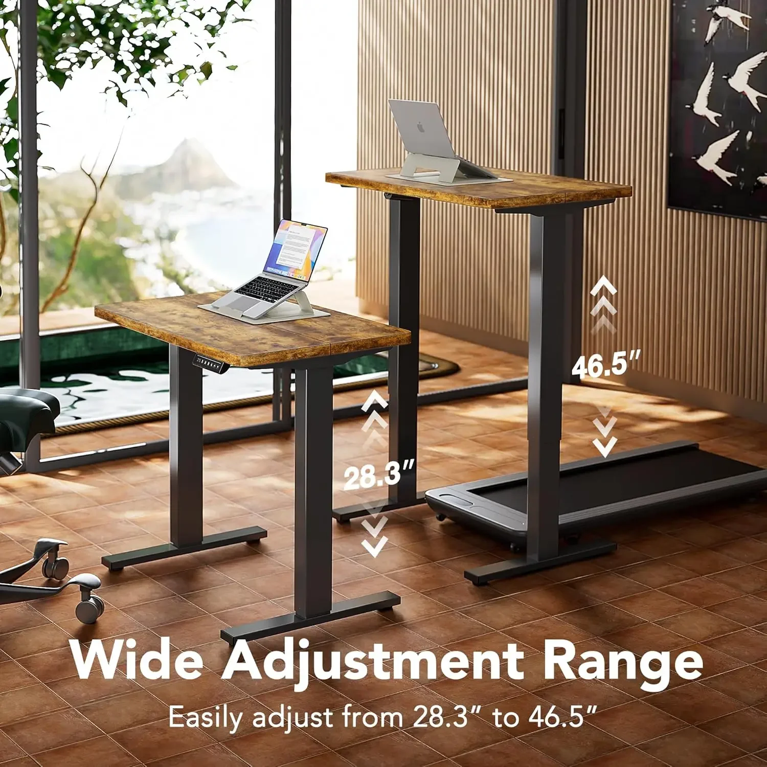 Electric Standing Desk, 55 x 2 - L Shaped Desk Setup recensie en prijs