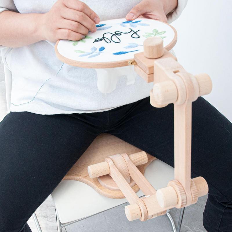 360 Degree Rotation Adjustable - Desk Setup Wood recensie en prijs