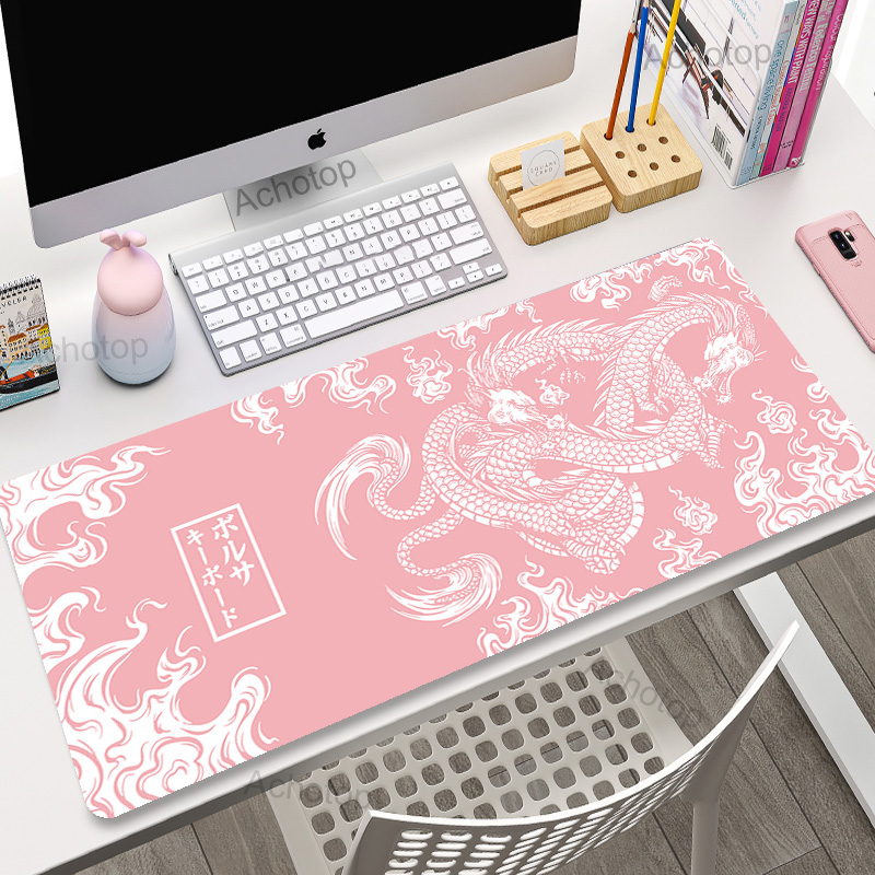 Large Mouse Pad Gaming Mousepa - Desk Setup Pink recensie en prijs