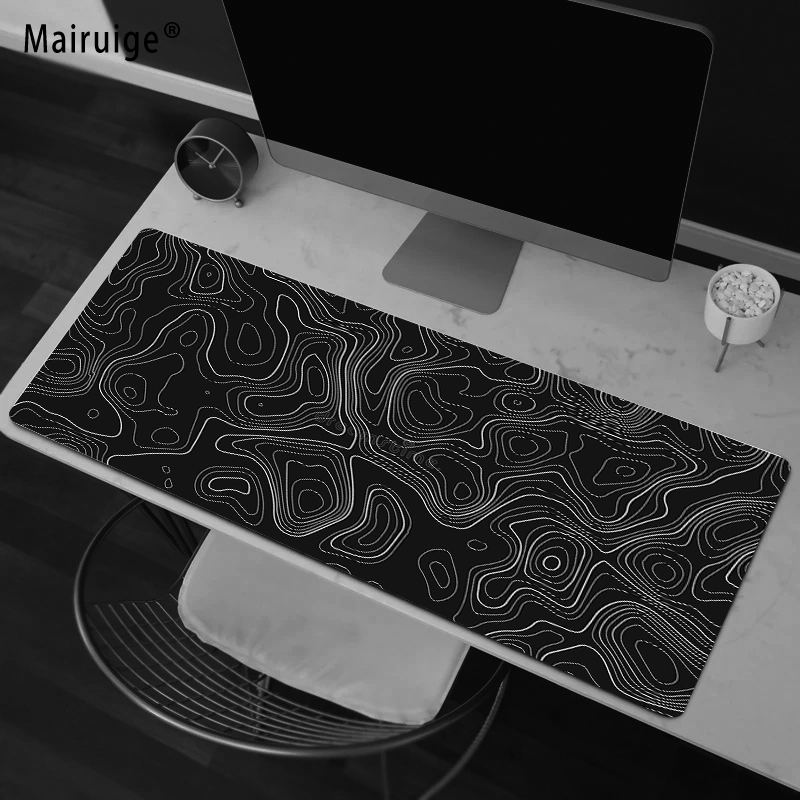 Abstract Fluid Gaming Mouse Pa - Desk Setup Gadgets recensie en prijs