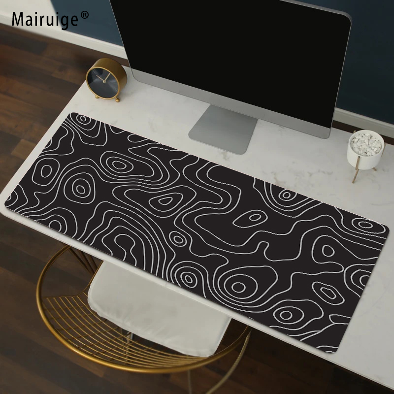 Abstract Fluid Gaming Mouse Pa - Desk Setup Gadgets recensie en prijs