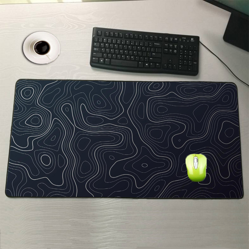 Abstract Fluid Gaming Mouse Pa - Desk Setup Gadgets recensie en prijs