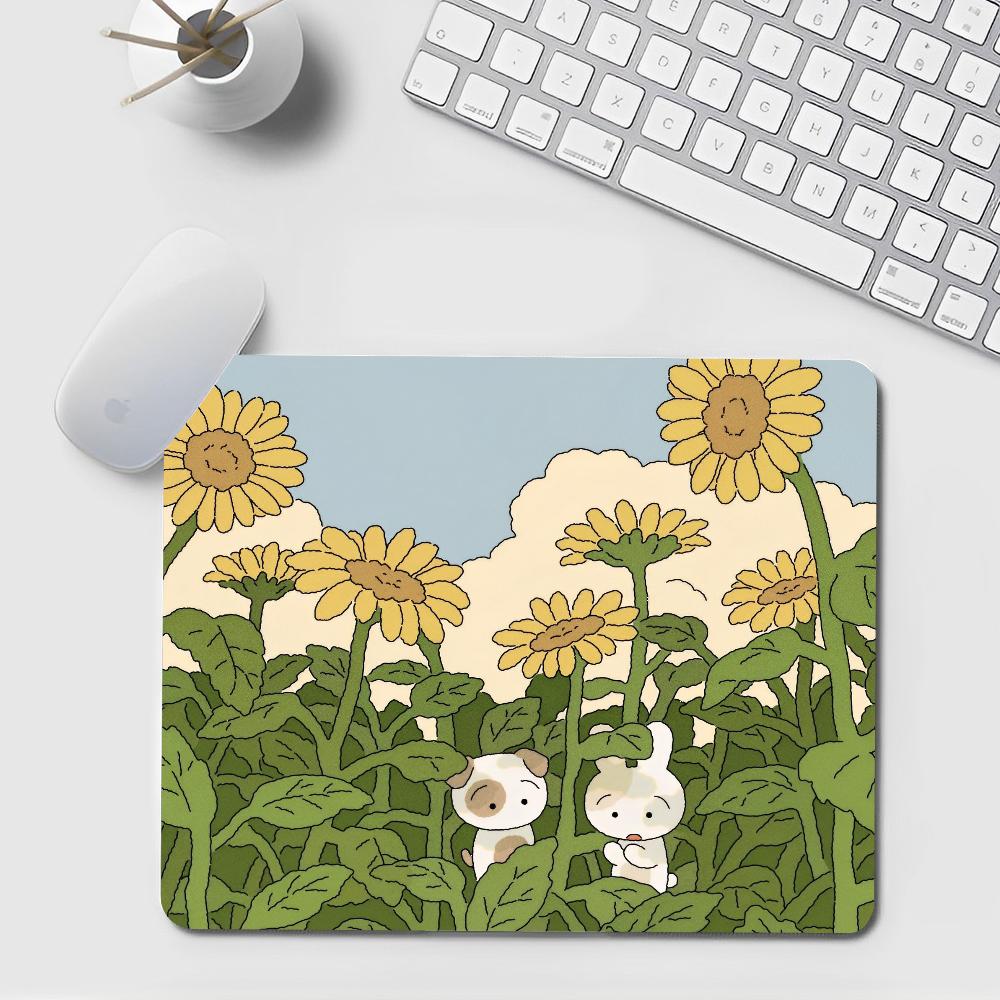 Green Plant Desk Mat Cute Kawa - Korean Desk Setup recensie en prijs