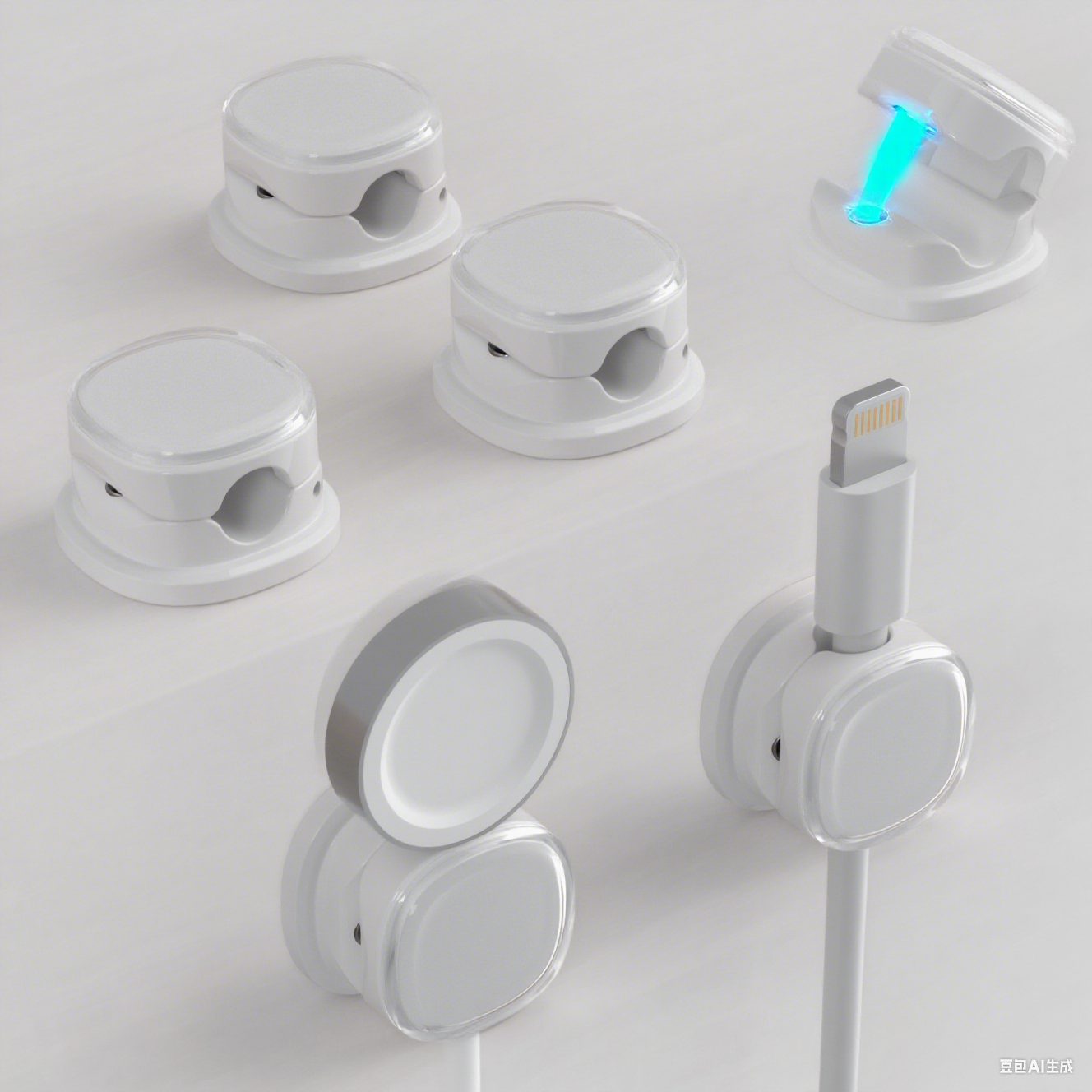 3/6/8/12PCS Magnetic Cable Cli - Desk Setup Cable Management recensie en prijs