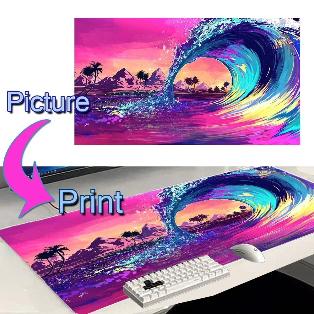 Playmat Custom Mouse Pad Compa - Desk Setup Pink recensie en prijs