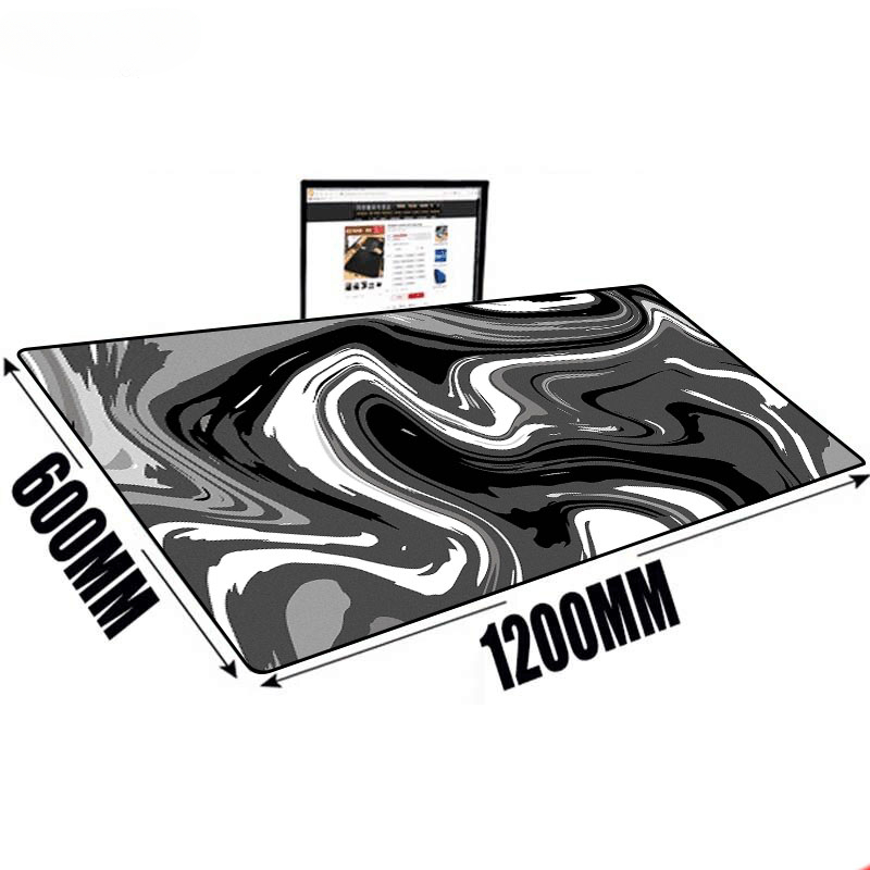 Large Mat Mouse Pad Fluid Art  - Desk Setup Gadgets recensie en prijs