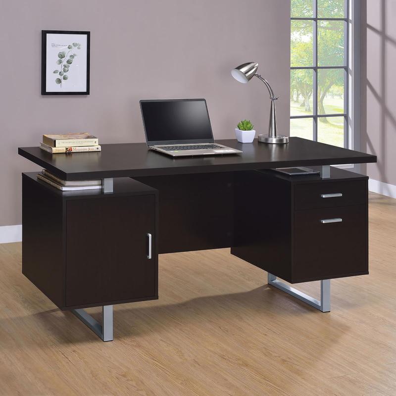 Cappuccino Floating Top Office - Work Desk Home Setup recensie en prijs