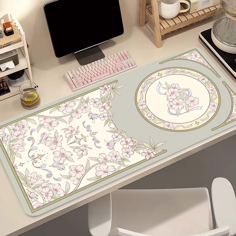 Gaming Extended Mouse Pad Game - Desk Setup Pink recensie en prijs