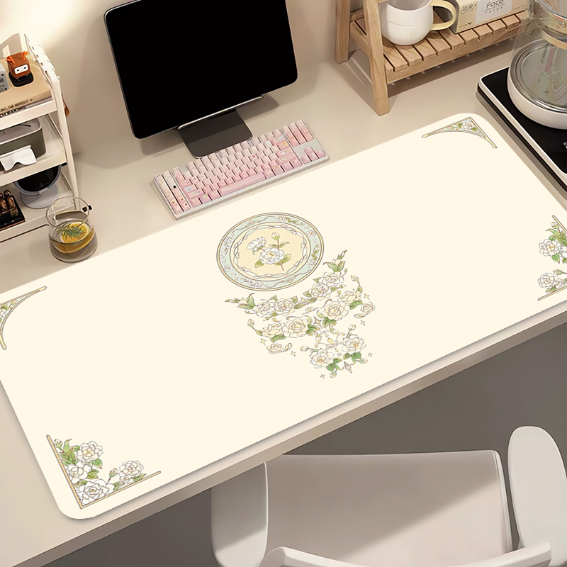 Gaming Extended Mouse Pad Game - Desk Setup Pink recensie en prijs