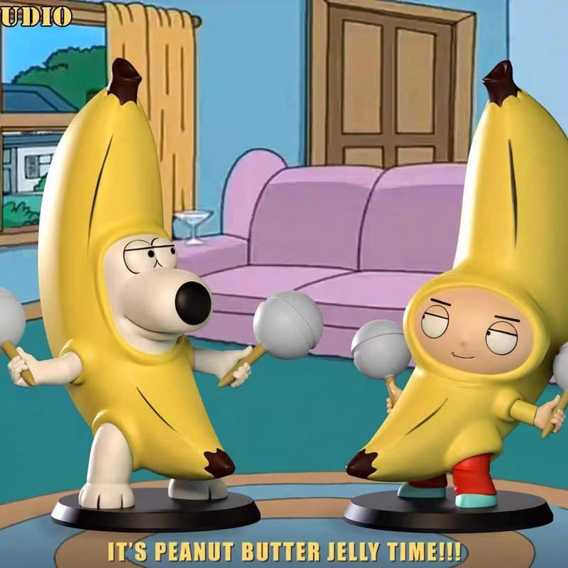 Family Guy Banana 13cm Action  - Desk Setup Tv recensie en prijs