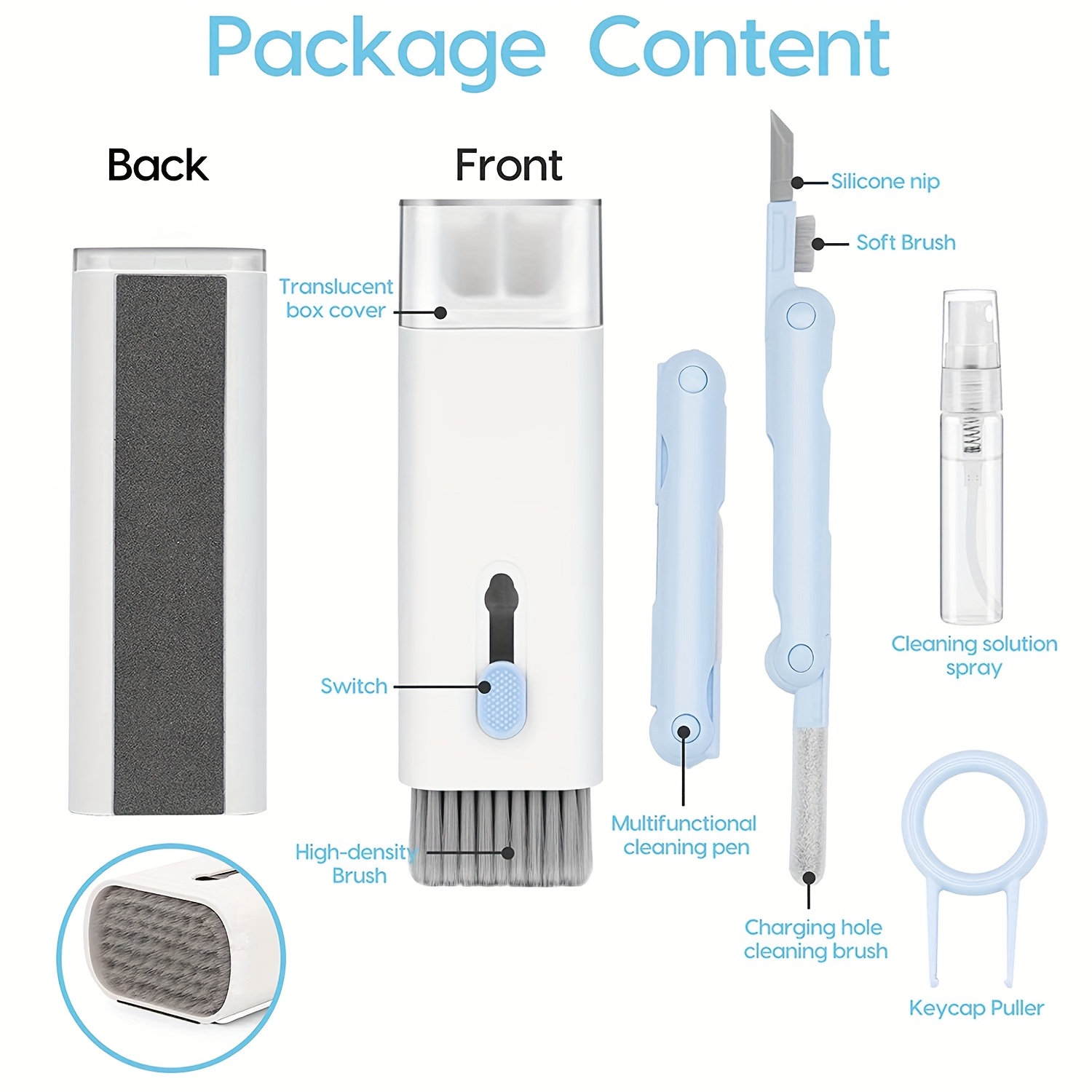 7-in-1 electronic cleaning kit - Monitor Cleaning Kit recensie en prijs