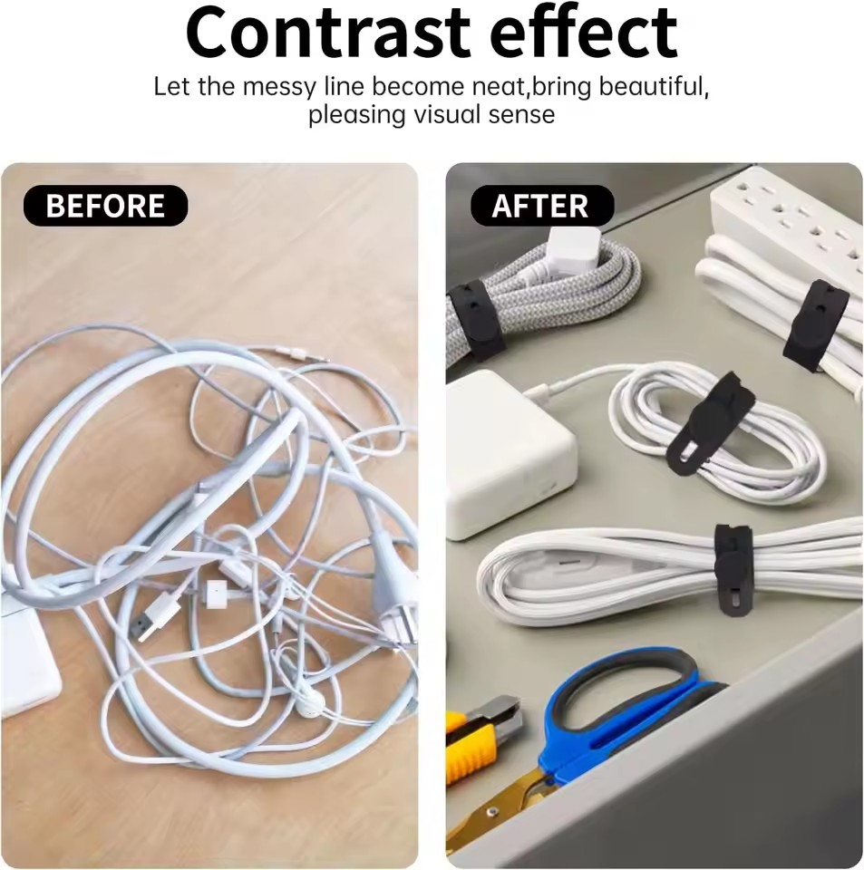 Silicone Cable Ties Assorted C - Desk Setup Cable Management recensie en prijs