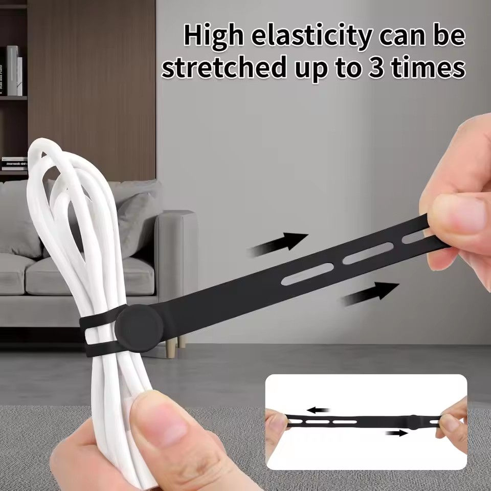 Silicone Cable Ties Assorted C - Desk Setup Cable Management recensie en prijs
