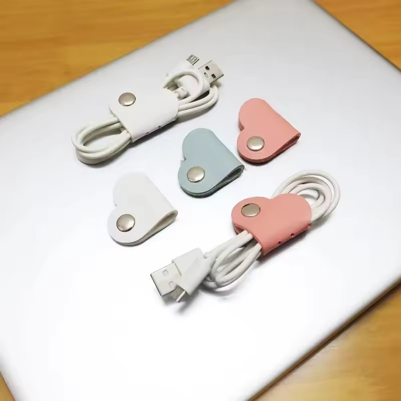 Mini Heart Shape Cable Organiz - Desk Setup Cable Management recensie en prijs