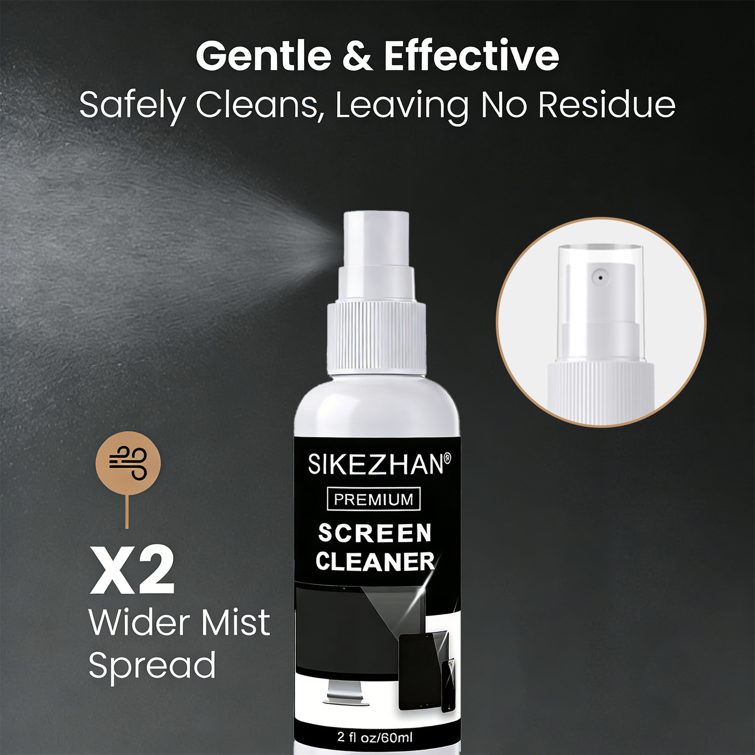 Premium 60ml Screen Cleaner Sp - Monitor Cleaning Kit recensie en prijs