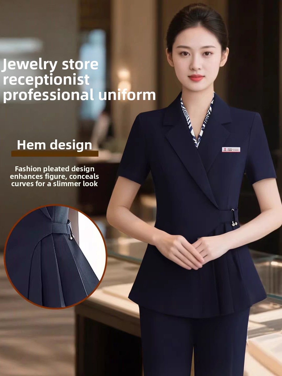 Gray Short Sleeve Suit Set for - Jewelry Desk Setup recensie en prijs
