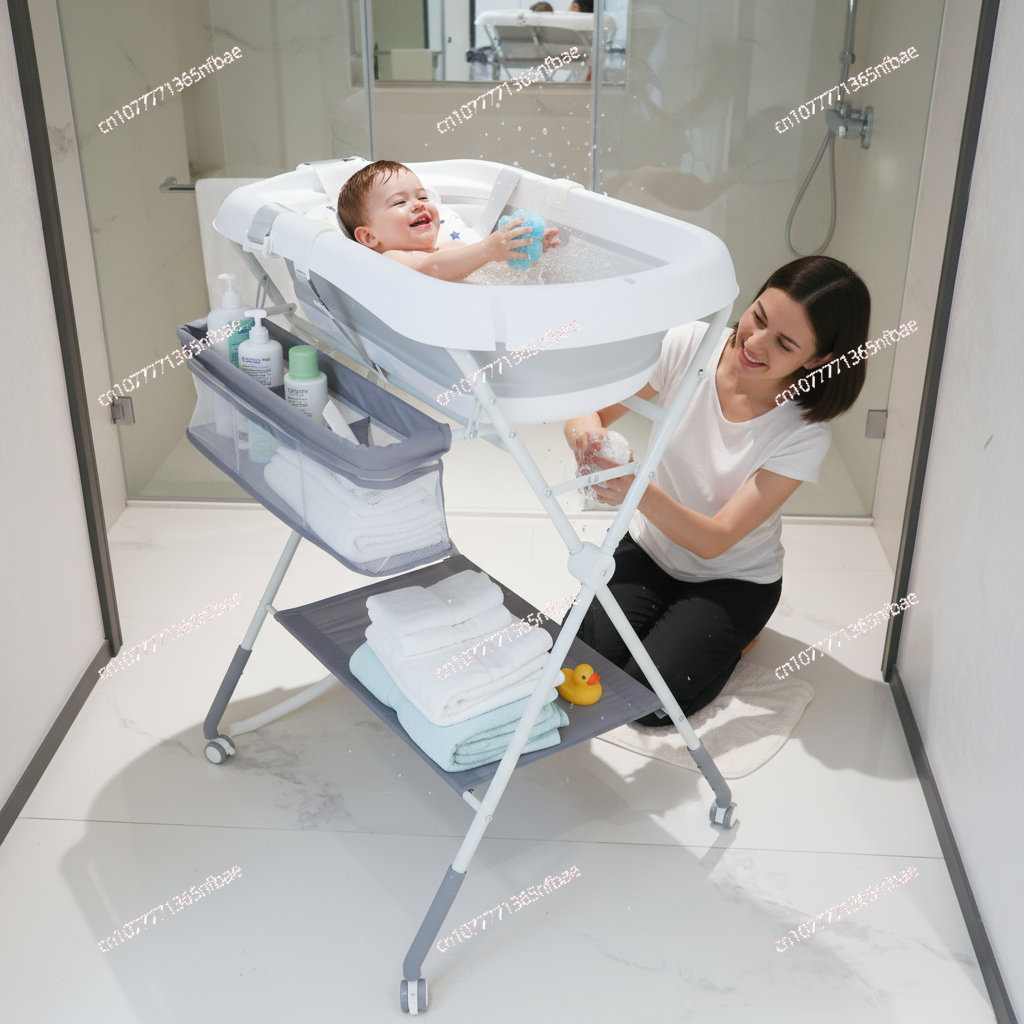 Baby Bath Tub & Changing Table - Desk Setup Wood recensie en prijs