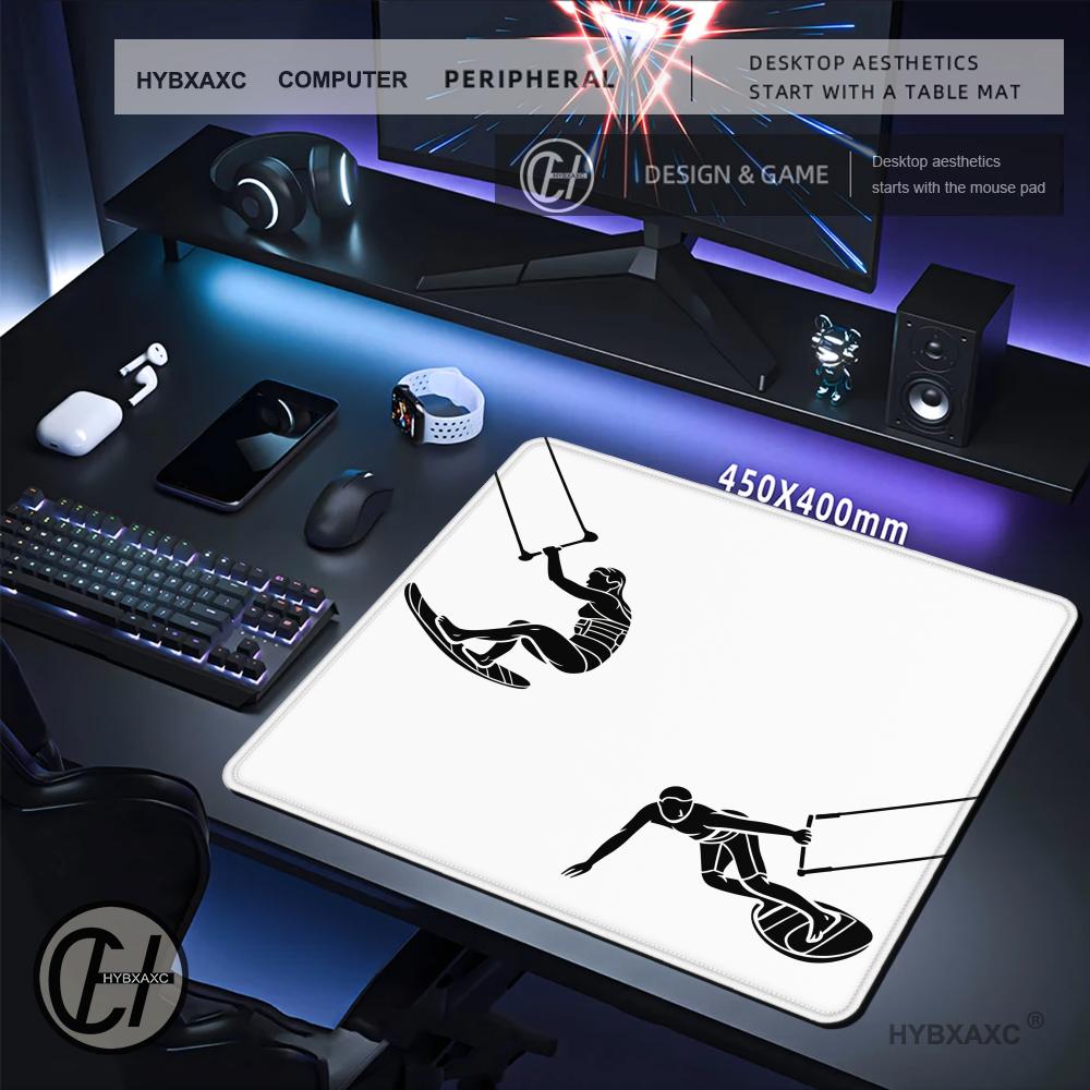 HYBXAXC Kitesurf Line Art Mous - Work Desk Home Setup recensie en prijs