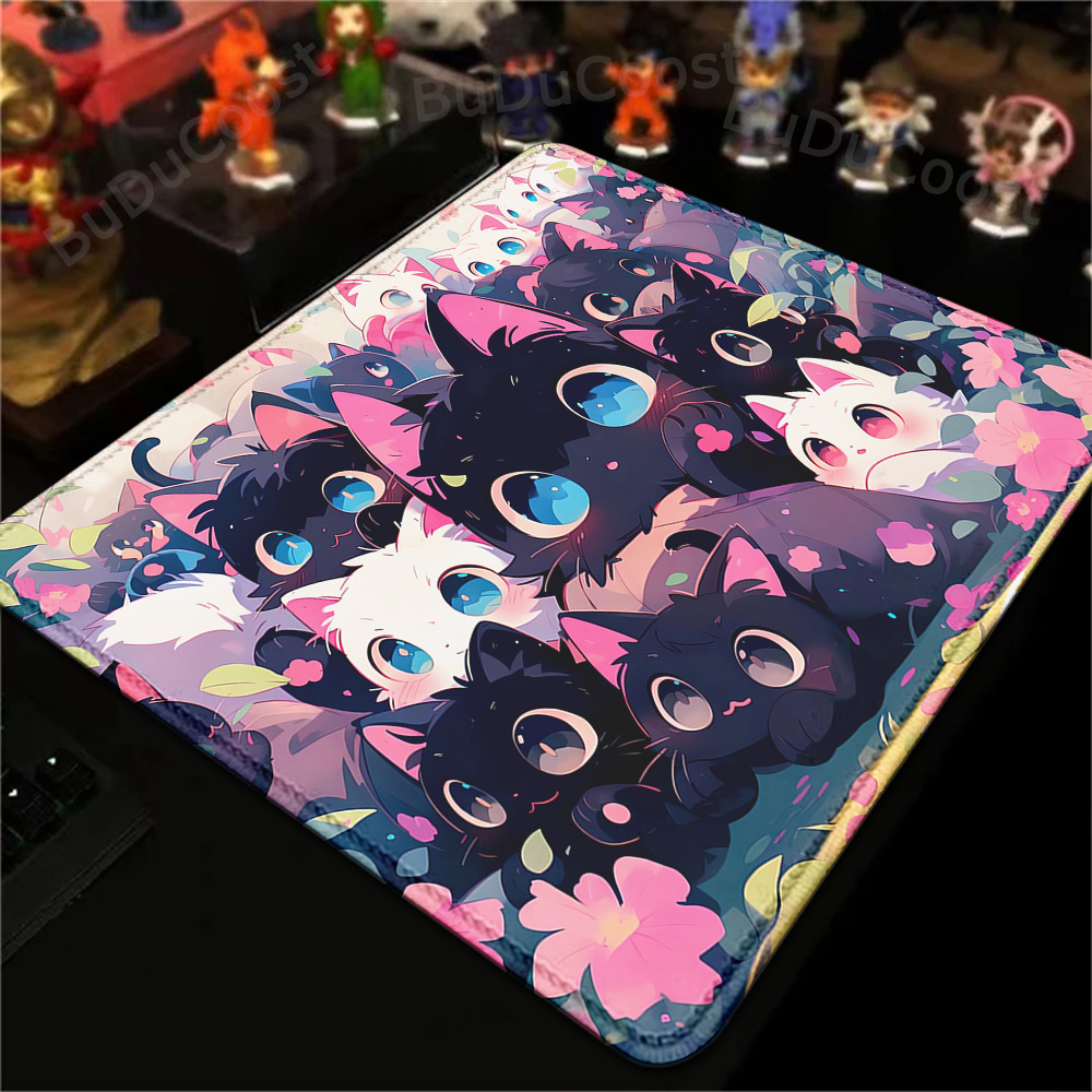 18x22cm Small Rug Black Cat Cl - Desk Setup Pink recensie en prijs