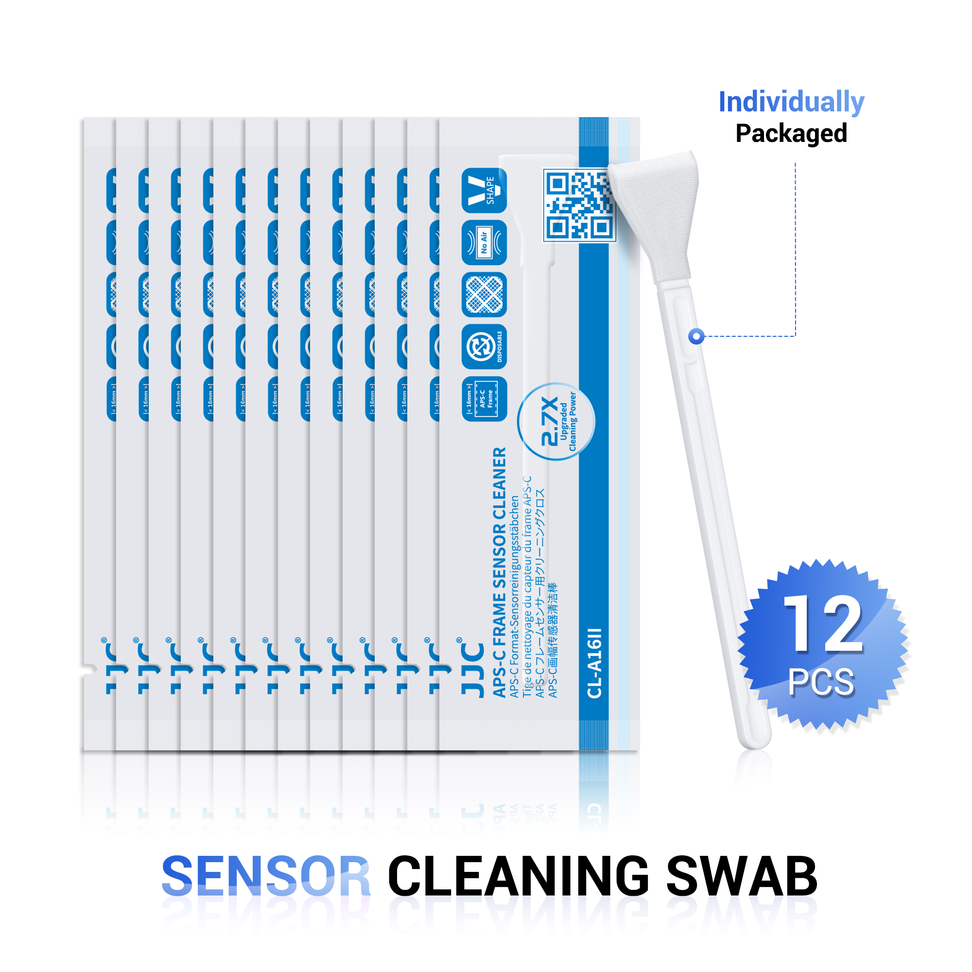 JJC 12pcs Full Frame Sensor Cl - Monitor Cleaning Kit recensie en prijs
