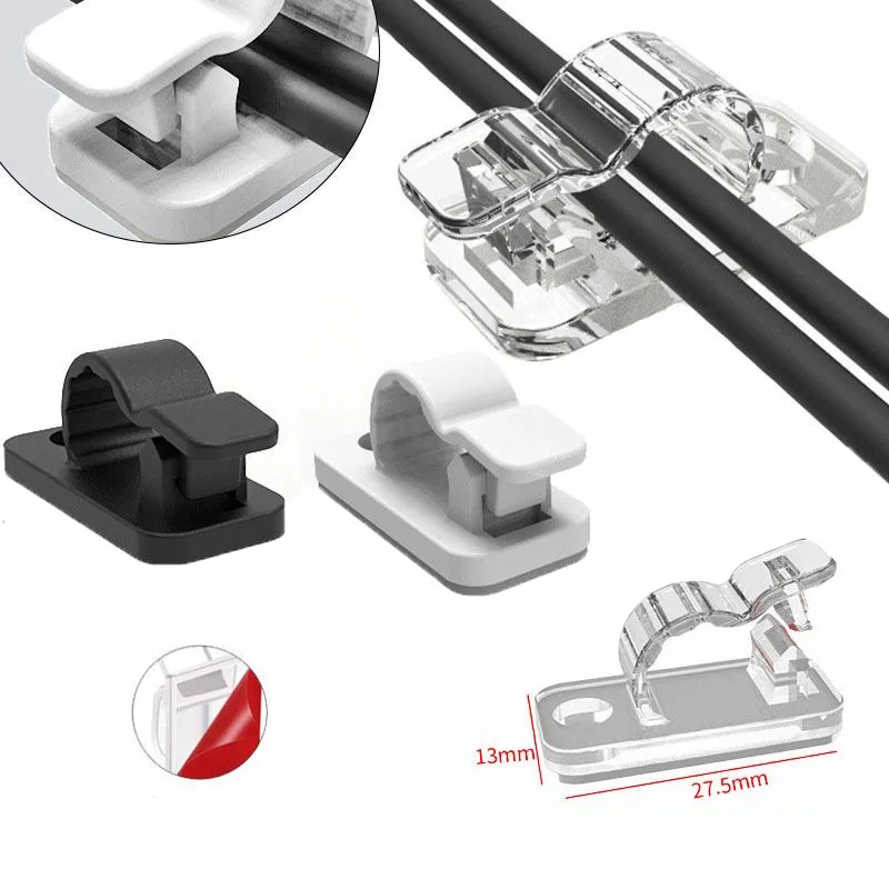 10/50PCS Cable Organizer Clips - Desk Setup Cable Management recensie en prijs