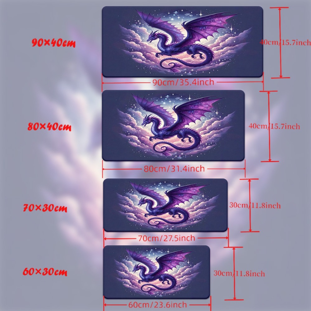 Dragon Sky Art XXL Mouse Pad - - Desk Setup Workspace recensie en prijs