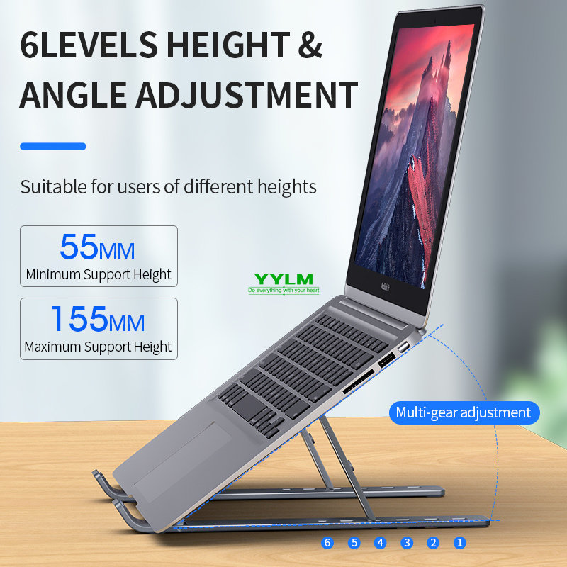 YYLM N3 Portable Laptop Stand  - Desk Setup Pink recensie en prijs