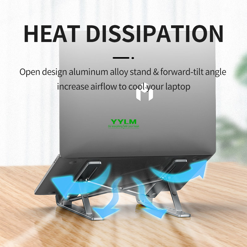 YYLM N3 Portable Laptop Stand  - Desk Setup Pink recensie en prijs