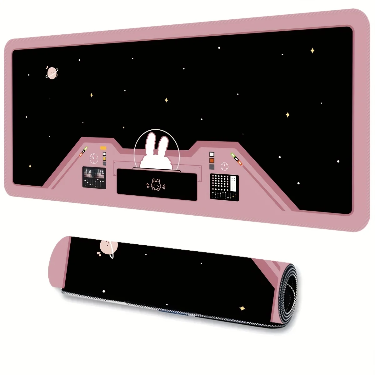 Large Space Rabbit Astronaut G - Desk Setup Pink recensie en prijs