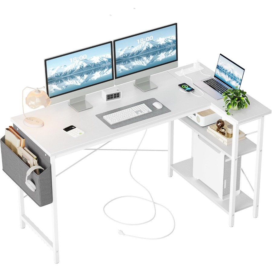 L Shaped Computer Desk with Bu - L Shaped Desk Setup recensie en prijs