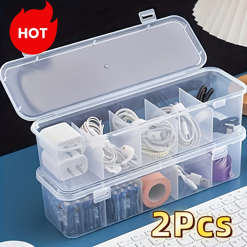 2Pcs Large Cable Management Bo - Desk Setup Cable Management recensie en prijs