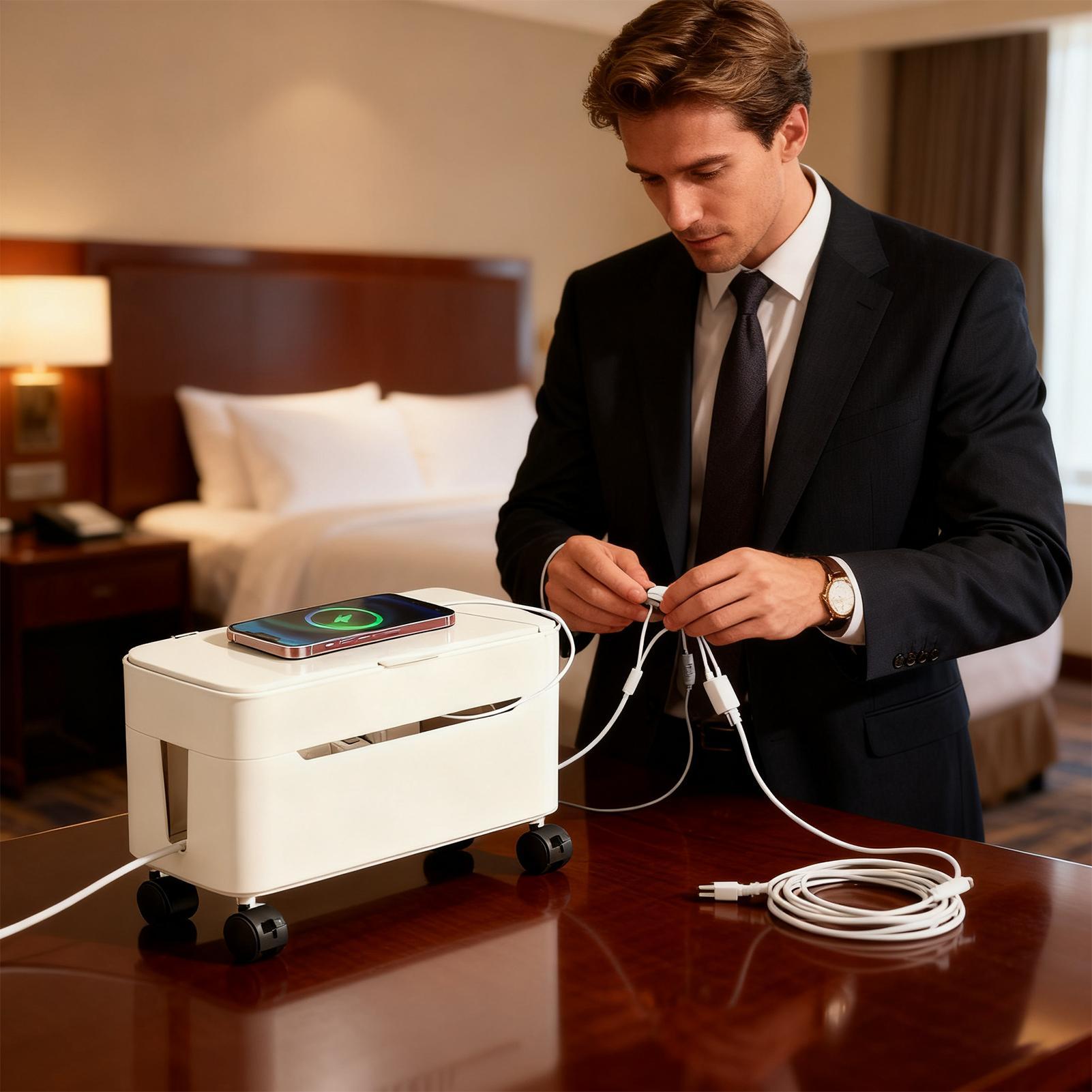 Cord Management Box Wire Stora - Desk Setup Tv recensie en prijs