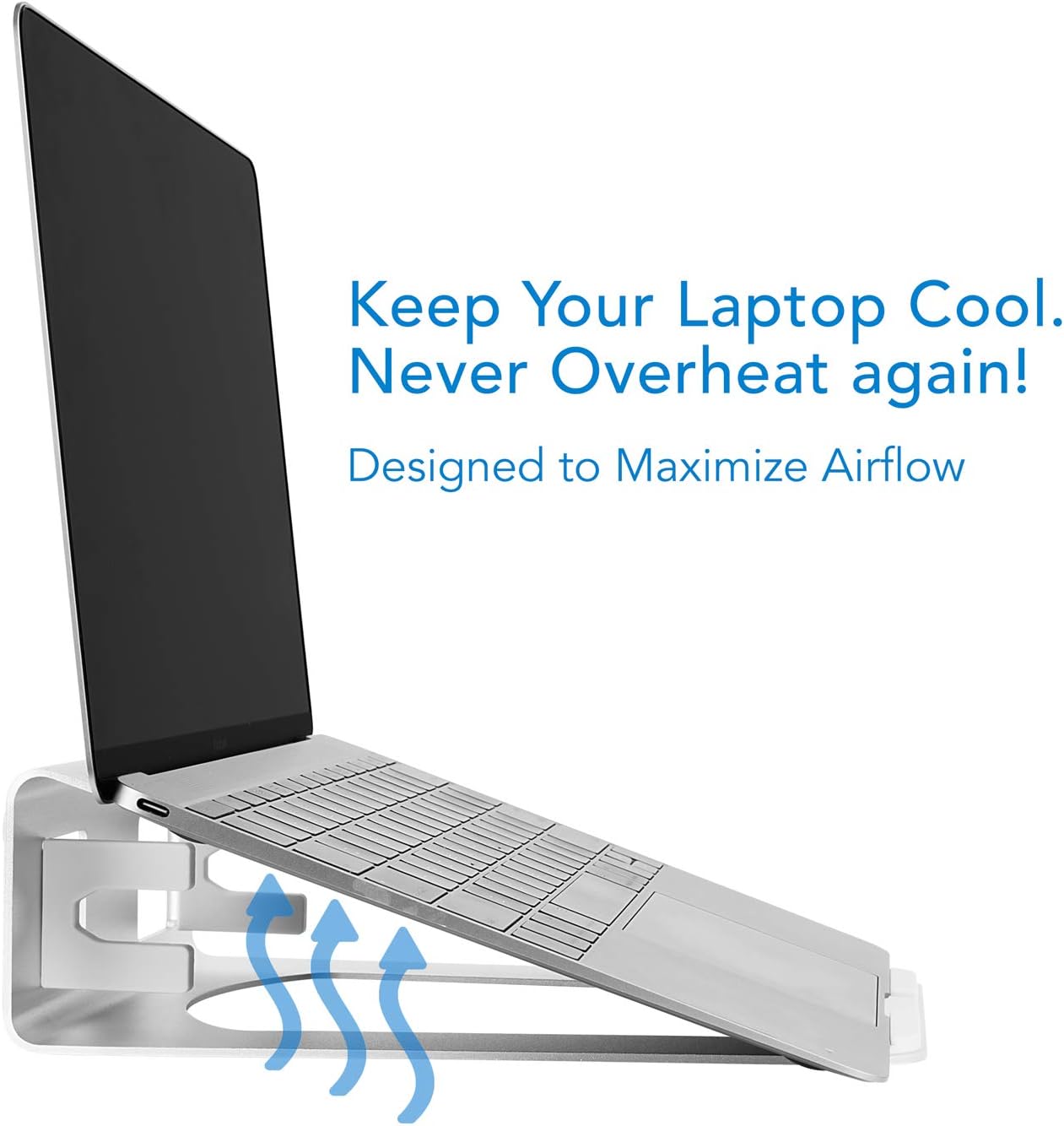 Vertical Laptop Stand for Desk - Desk Setup With Laptop And Monitor recensie en prijs