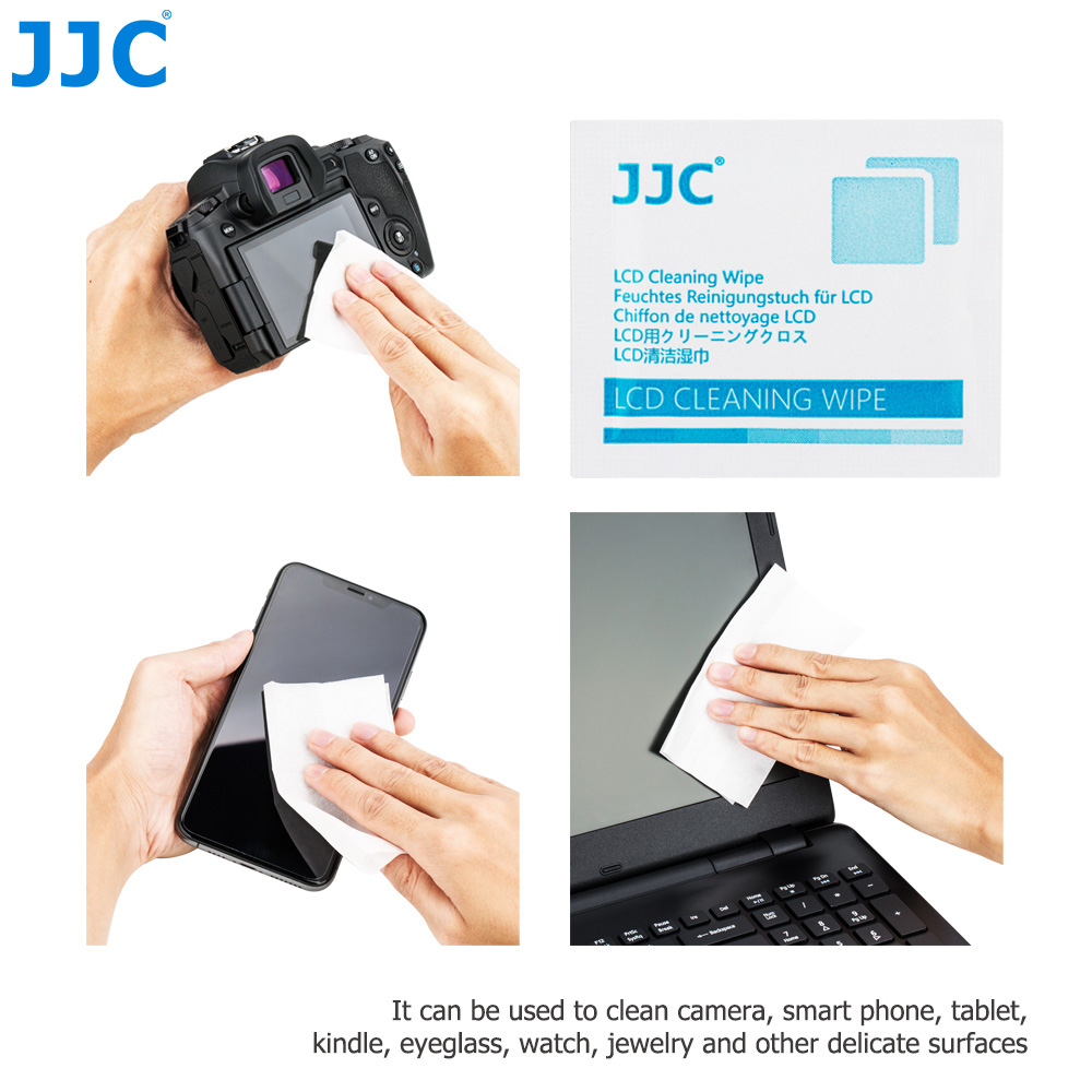 JJC 110Pcs Moist Cleaning Wipe - Monitor Cleaning Kit recensie en prijs