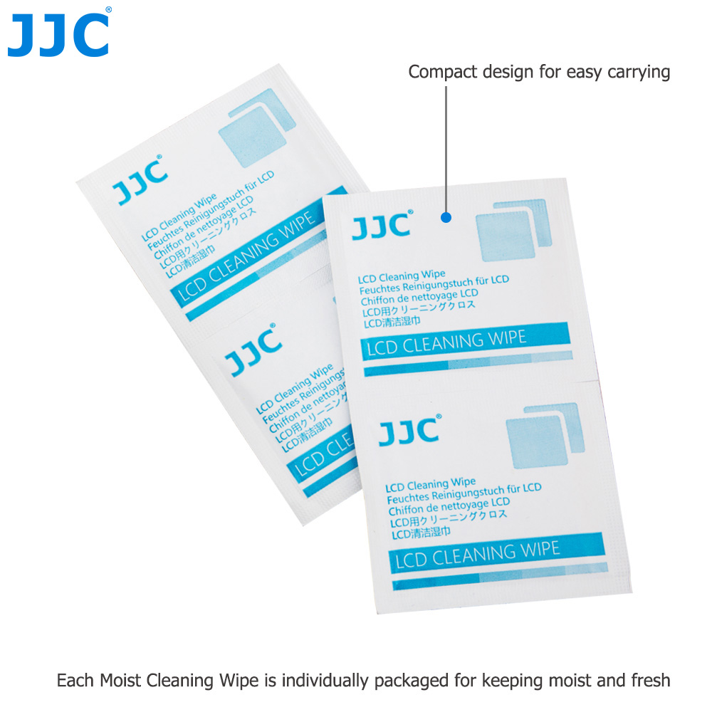 JJC 110Pcs Moist Cleaning Wipe - Monitor Cleaning Kit recensie en prijs