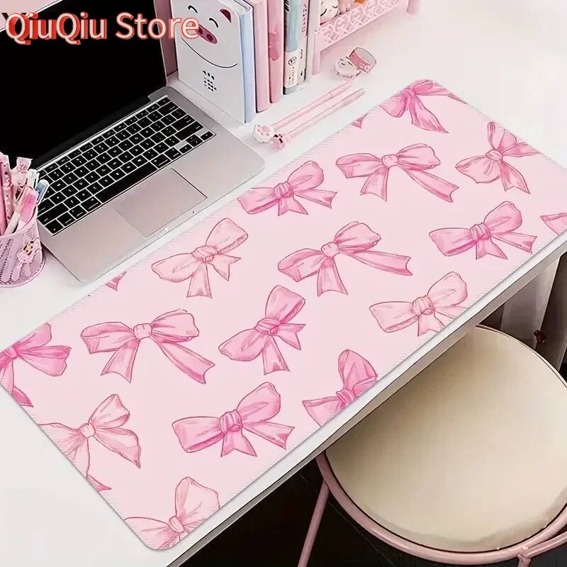 New Cute Pink Bow Mouse Pad La - Desk Setup Pink recensie en prijs