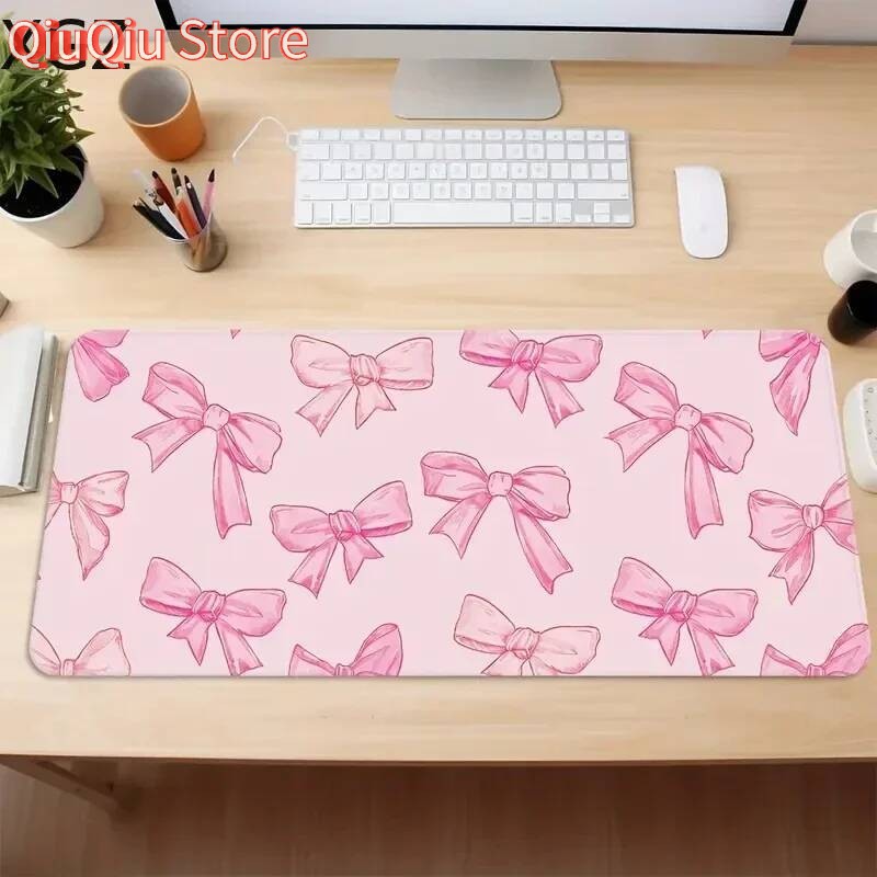 New Cute Pink Bow Mouse Pad La - Desk Setup Pink recensie en prijs