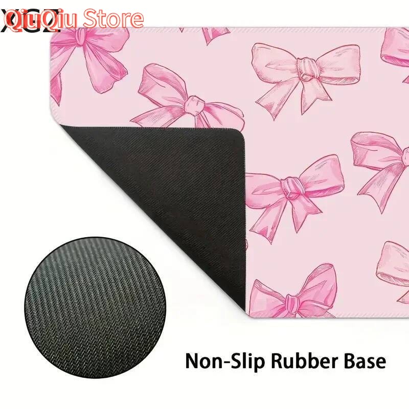 New Cute Pink Bow Mouse Pad La - Desk Setup Pink recensie en prijs