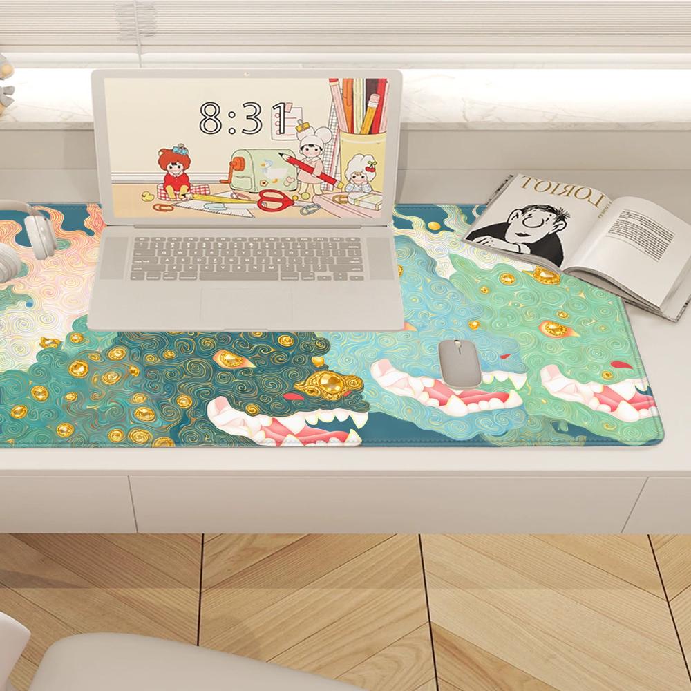HYBXAXC Mythic Dragon Desk Mat - Desk Setup Workspace recensie en prijs