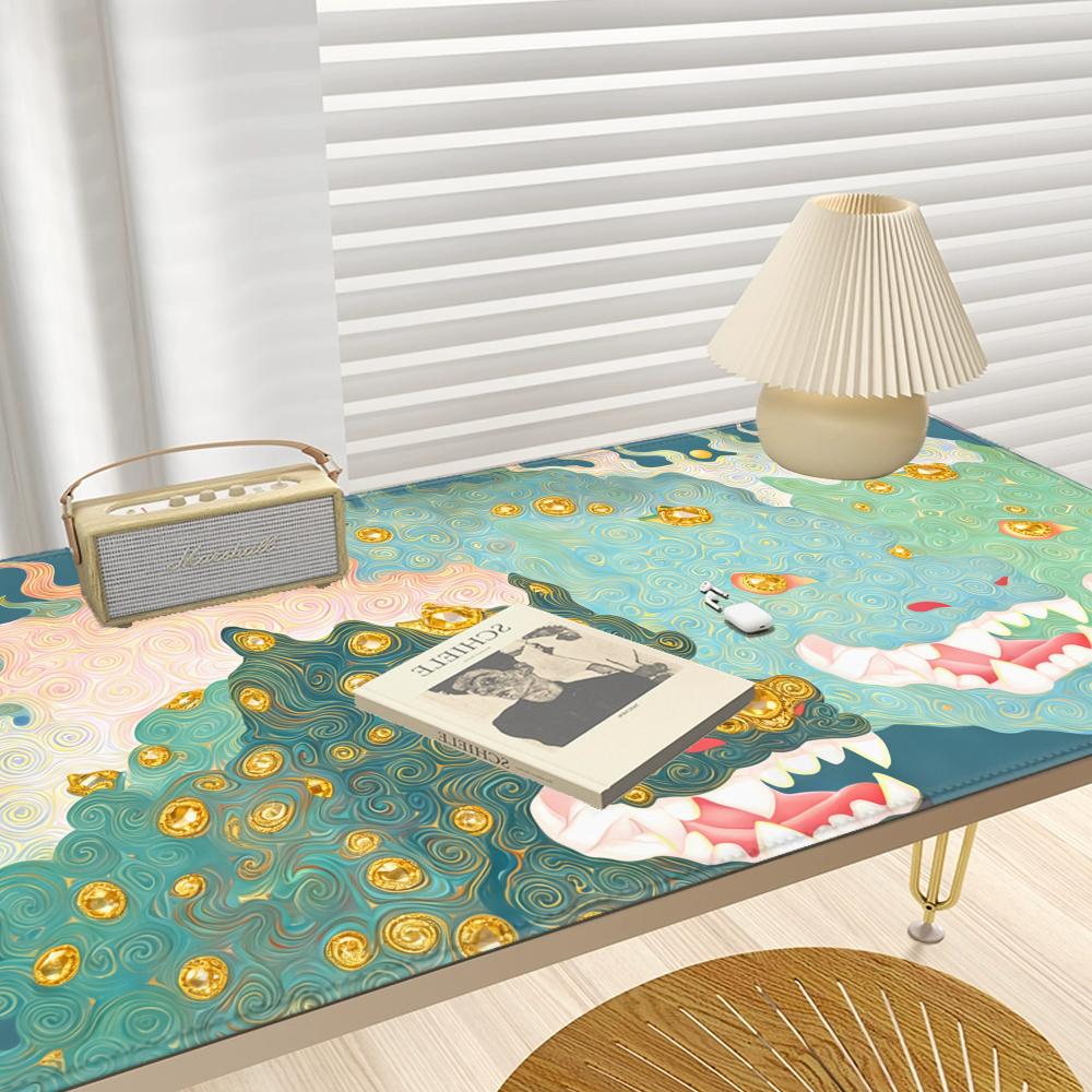 HYBXAXC Mythic Dragon Desk Mat - Desk Setup Workspace recensie en prijs