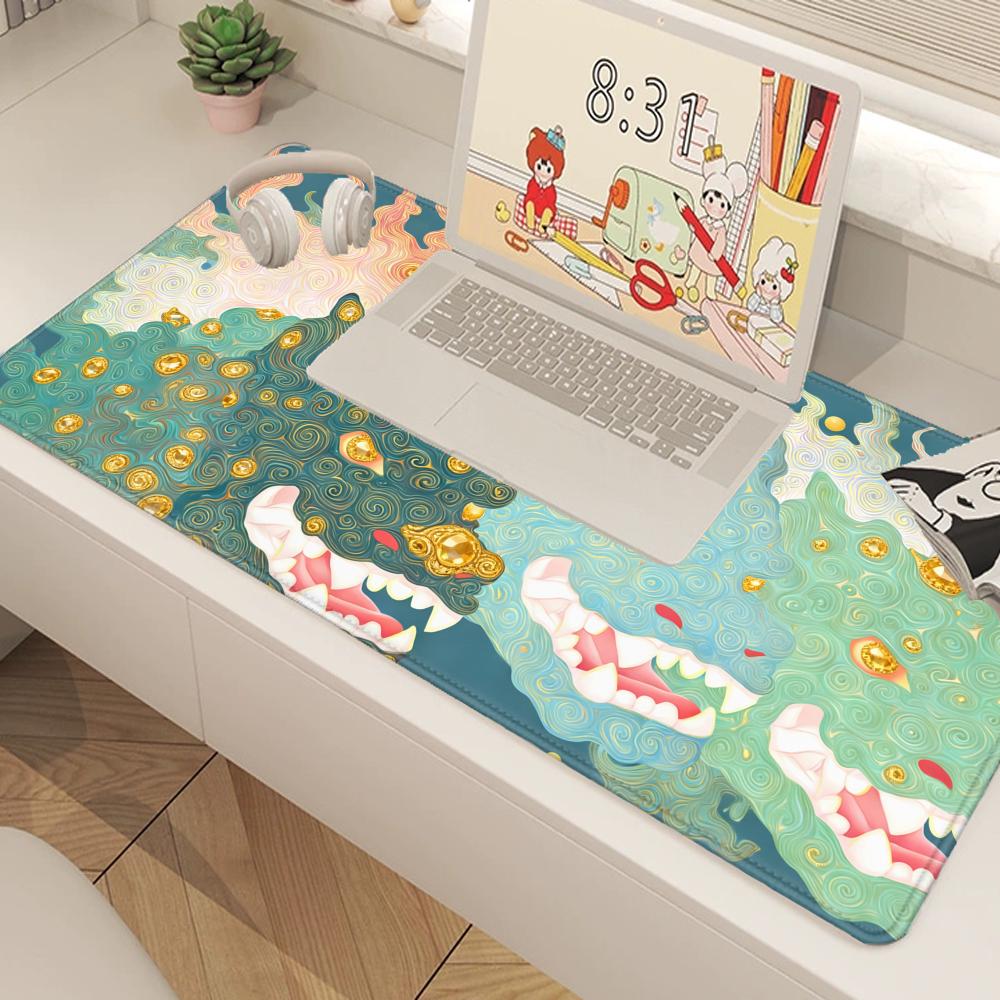HYBXAXC Mythic Dragon Desk Mat - Desk Setup Workspace recensie en prijs