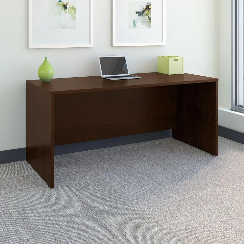 66W Mocha Cherry Office Desk,  - Desk Setup Workspace recensie en prijs