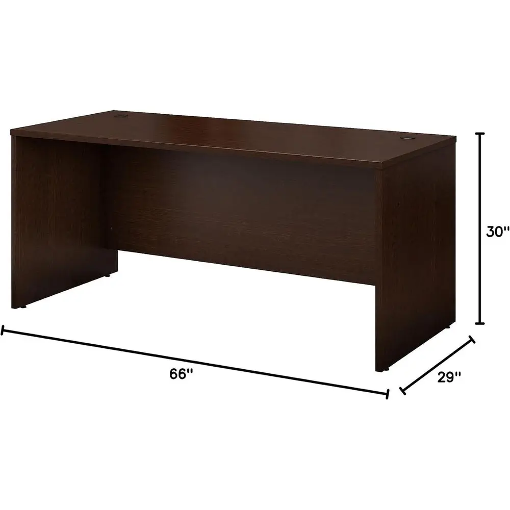 66W Mocha Cherry Office Desk,  - Desk Setup Workspace recensie en prijs
