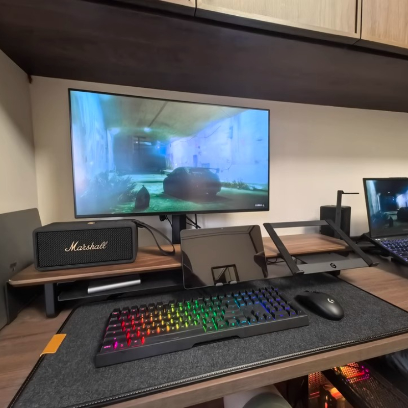 Modular Monitor Riser Stand Er - Desk Setup With Laptop And Monitor recensie en prijs