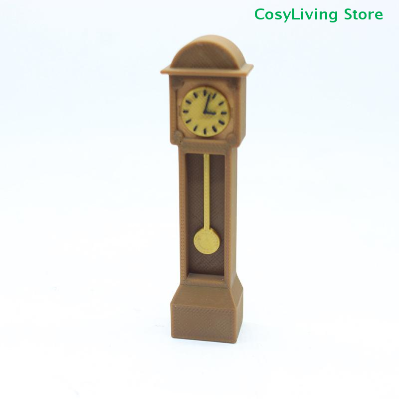 Mini Retro Standing Clock Desk - Desk Setup Wood recensie en prijs