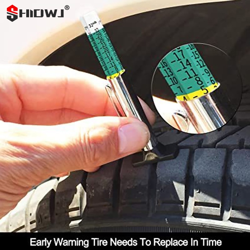 25mm Car Tyre Tire Tread Depth - Monitor Cleaning Kit recensie en prijs